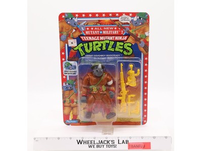 Dimwit Doughboy Rocksteady Mutant Military 2 TMNT 1992 Playmates NEW SEALED