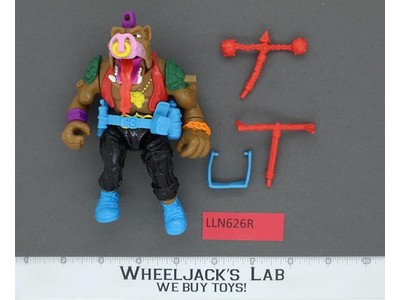 Headspinnin' Bebop Wacky Action 100% Complete TMNT 1992 Playmates Vintage