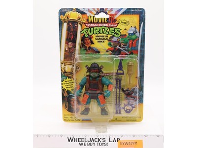 Samurai Mike Movie III Teenage Mutant Ninja Turtles TMNT 1992 Playmates NEW MOSC