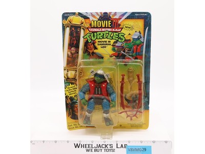 Samurai Leo Movie III Teenage Mutant Ninja Turtles TMNT 1992 Playmates NEW MOSC