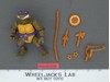 Storage Shell Donatello 100% Complete TMNT Playmates 1991 Vintage Action Figure
