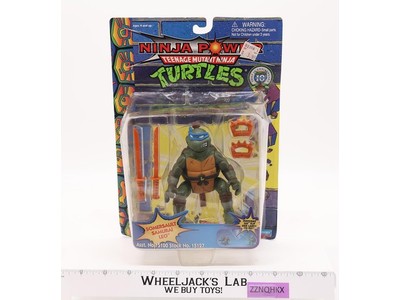 Somersault Samurai Leo TMNT Ninja Power 1996 Playmates Action Figure NEW SEALED