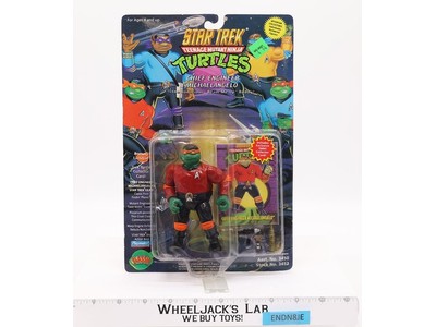 Chief Engineer Michaelangelo TMNT Star Trek 1994 Playmates NEW SEALED