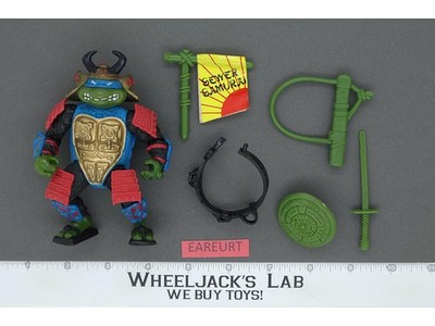 Sewer Samurai Leo 100% Complete Teenage Mutant Ninja Turtles TMNT Playmates 1990
