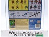 Genghis Frog AFA GRADED 75+ 75/80/85 TMNT 14-Back 1989 Playmates NEW SEALED