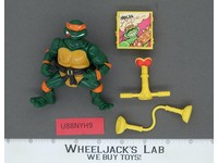 Head Droppin' Mike 100% Complete Teenage Mutant Ninja Turtles Playmates 1991
