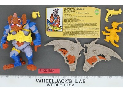 Wingnut & Screwloose 100% Complete Teenage Mutant Ninja Turtles 1990 Playmates