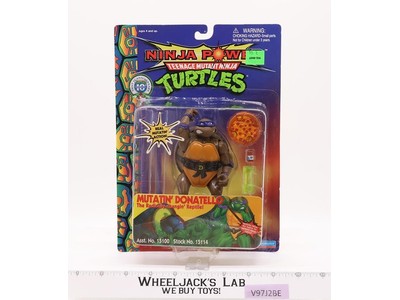 Mutatin' Donatello TMNT Ninja Power 1996 Playmates Action Figure NEW SEALED