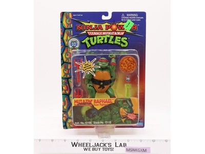 Mutatin' Raphael TMNT Ninja Power 1996 Playmates Action Figure NEW SEALED