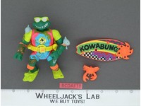 Sewer Surfer Mike 100% Complete Teenage Mutant Ninja Turtles TMNT Playmates 1990