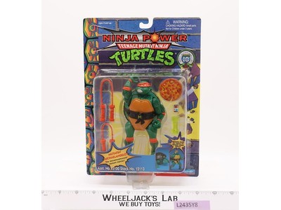 Mutatin' Michealangelo TMNT Ninja Power 1996 Playmates Action Figure NEW SEALED