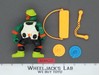 Rappin' Mike 100% Complete Teenage Mutant Ninja Turtle TMNT 1991 Playmates