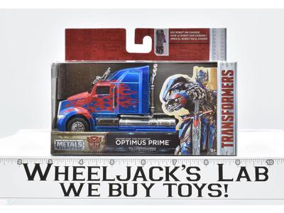 Optimus Prime Die Cast Metals NEW 2017 TLK The Last Knight Transformers Jada