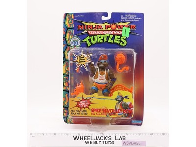 Spike 'n Volley Don TMNT Ninja Power 1996 Playmates Action Figure NEW SEALED