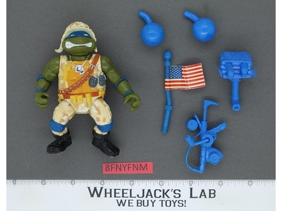 Lieutenant Leo 100% Complete Teenage Mutant Ninja Turtle TMNT 1991 Playmates