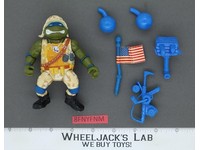 Lieutenant Leo 100% Complete Teenage Mutant Ninja Turtle TMNT 1991 Playmates