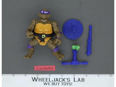 Head Droppin' Don 100% Teenage Mutant Ninja Turtles 1991 Playmates Action Figure