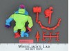 Wyrm 100% Complete Teenage Mutant Ninja Turtles TMNT Playmates 1991 Vintage