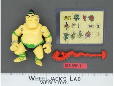 Tattoo 100% Complete Teenage Mutant Ninja Turtles TMNT 1991 Playmates Vintage
