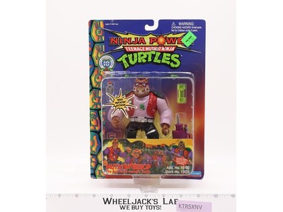 Mutatin' Bebop TMNT Ninja Power 1996 Playmates Action Figure NEW SEALED