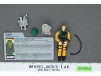 Scoop V1 100% Complete G.I. Joe 1989 Hasbro Vintage Action Figure