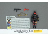 Iron Grenadiers V1 100% Complete G.I. Joe 1988 Hasbro Vintage Action Figure