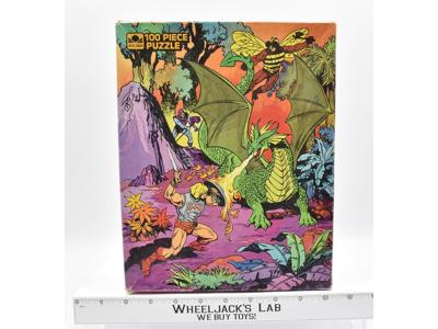 He-Man Masters of the Universe MOTU 100 Piece Jigsaw Puzzle 14 x 18 Golden 1983