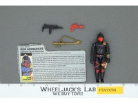 Iron Grenadiers V1 100% Complete G.I. Joe 1988 Hasbro Vintage Action Figure
