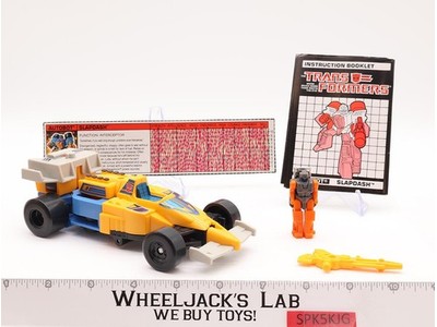 Slapdash 100% Complete 1988 Hasbro Vintage G1 Transformers Action Figure