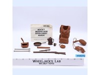 Rocky Mountain Gear Chest Best of the West Johnny West 1965 Marx Vintage