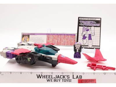 Apeface W/Spasma Headmaster 100% Complete Vintage 1987 G1 Transformers Hasbro