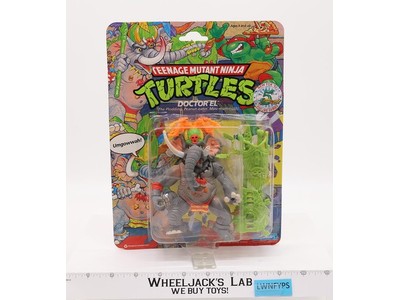 Doctor El Teenage Mutant Ninja Turtles TMNT 1992 Playmates Figure NEW SEALED