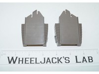 Omega Supreme E & F Track Leg Armor Part 1985 G1 Transformers Vintage Hasbro