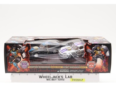 Shadow Striker & Roulette Transformers Universe Botcon 2003 Hasbro NEW MIB