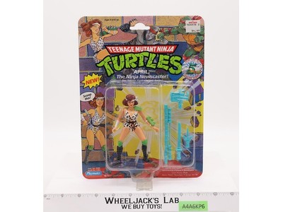 April Ninja Newscaster Teenage Mutant Ninja Turtles TMNT Playmates NEW SEALED