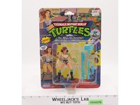 April Ninja Newscaster Teenage Mutant Ninja Turtles TMNT Playmates NEW SEALED