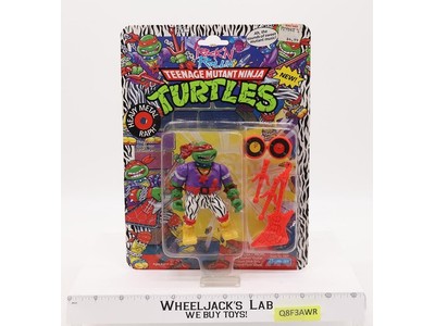 Heavy Metal Raph Rock 'n' Rollin' TMNT 1991 Playmates Action Figure NEW SEALED