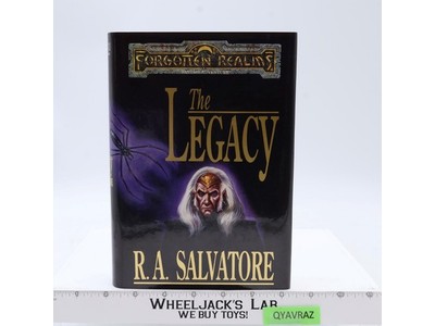 Forgotten Realms The Legacy by R.A. Salvatore 1992 TSR, Inc. NEW Hardback SIGNED