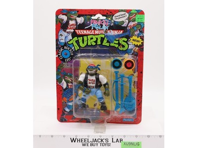 Classic Rocker Leo Rock 'n' Rollin' TMNT 1991 Playmates Figure NEW SEALED