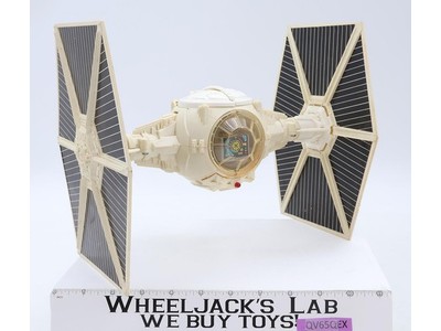 Imperial Tie Fighter WHITE 100% Complete Star Wars 1978 Vintage Kenner Vehicle