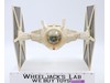 Imperial Tie Fighter WHITE 100% Complete Star Wars 1978 Vintage Kenner Vehicle