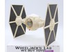 Imperial Tie Fighter WHITE 100% Complete Star Wars 1978 Vintage Kenner Vehicle