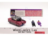 Quake Targetmaster 100% Complete 1988 Vintage Original Hasbro G1 Transformers