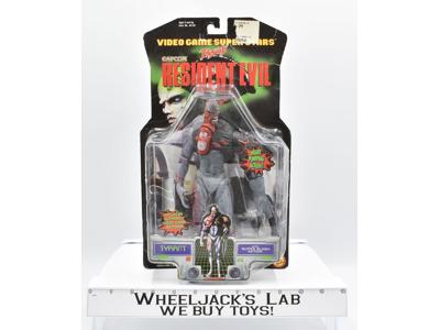 Tyrant Super Slash Resident Evil NEW MOSC Capcon ToyBiz 1998 Action Figure