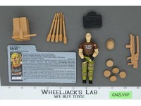 Salvo V1 100% Complete G.I. Joe 1990 Hasbro Vintage Action Figure