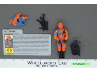 Alley Viper V1 100% Complete G.I. Joe 1989 Hasbro Vintage Action Figure