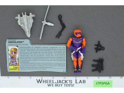 Annihilator V1 100% Complete 1989 G.I. Joe Hasbro Vintage Action Figure