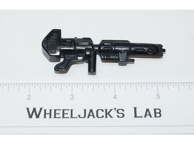 Optimus Prime Gun Laser Rifle Gray Bloated Vintage Hasbro 1984 G1 Transformers