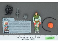 Deep Six V2 100% Complete G.I. Joe 1989 Hasbro Vintage Action Figure
