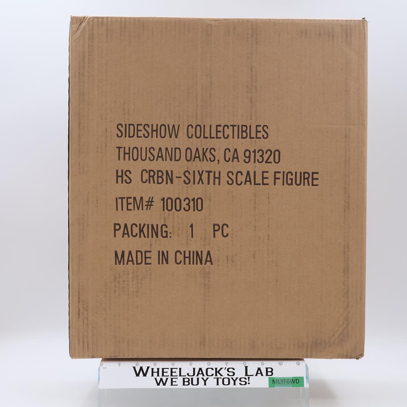 100310 Han Solo in Carbonite Star Wars ESB Sideshow Collectibles 1:6 Figure NEW